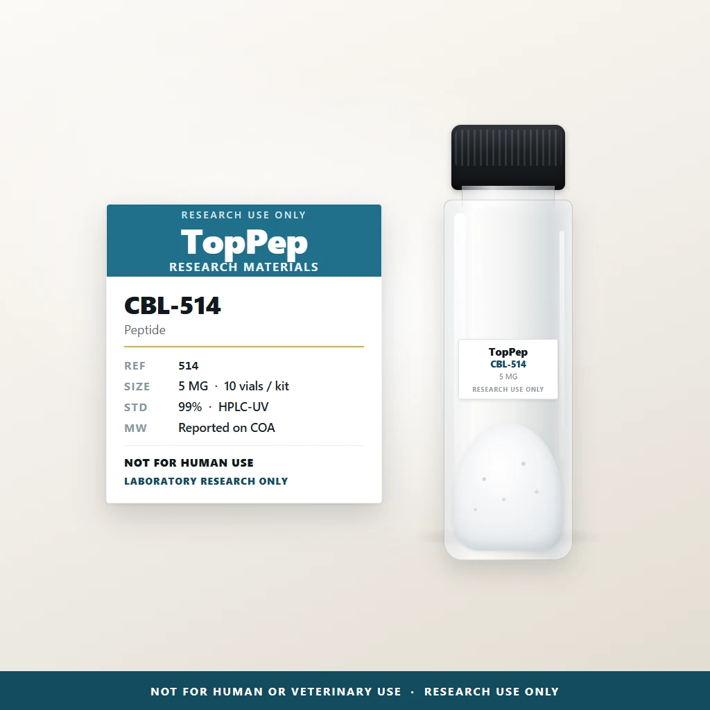 514 — Peptide reference material