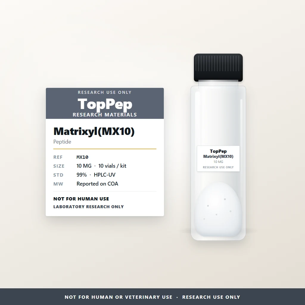 MX10 — Peptide reference material
