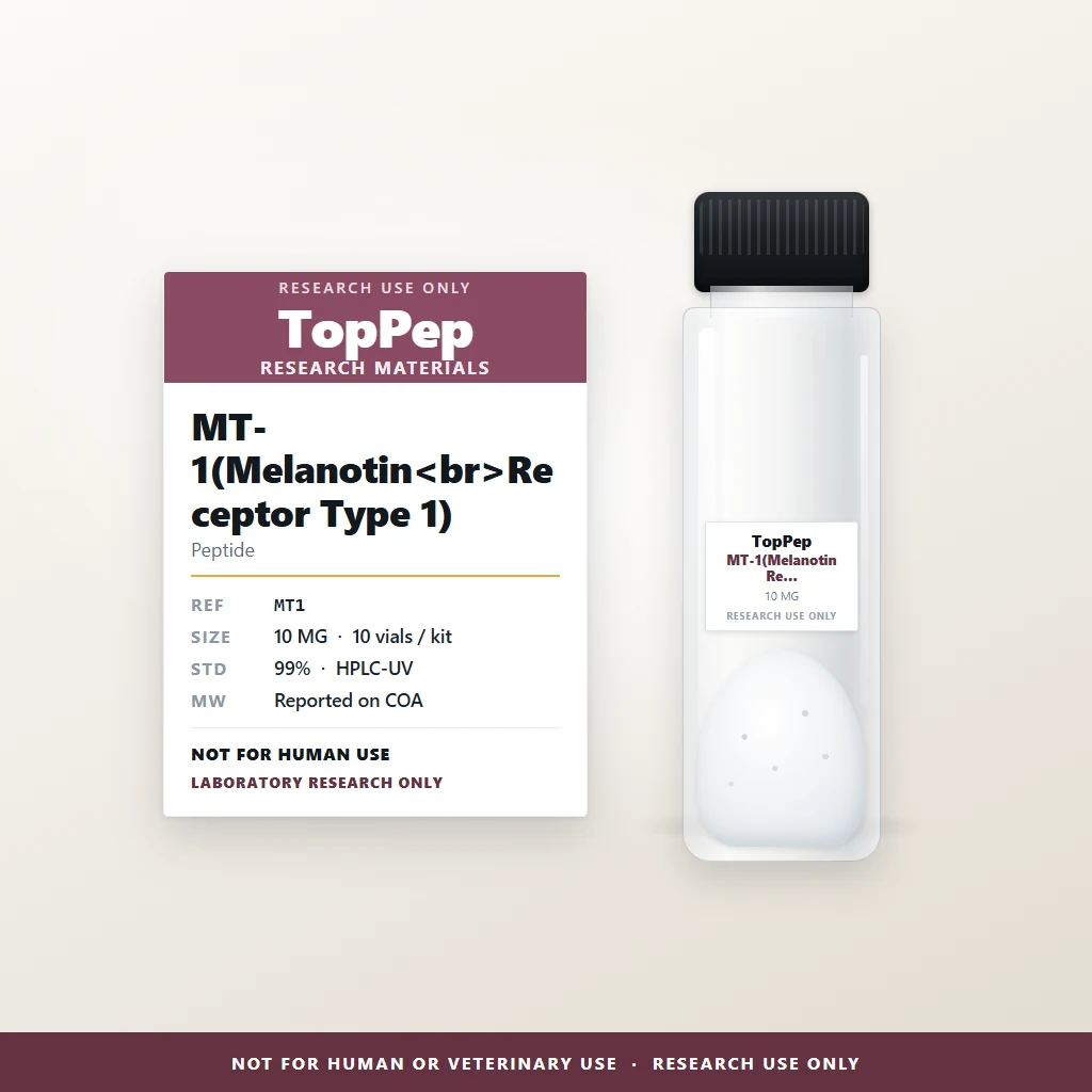MT1 — Peptide reference material