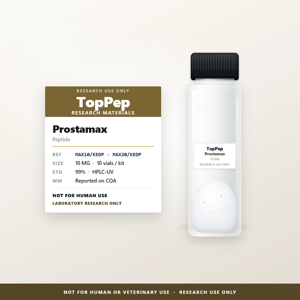 MAX10/KEDP — Peptide reference material
