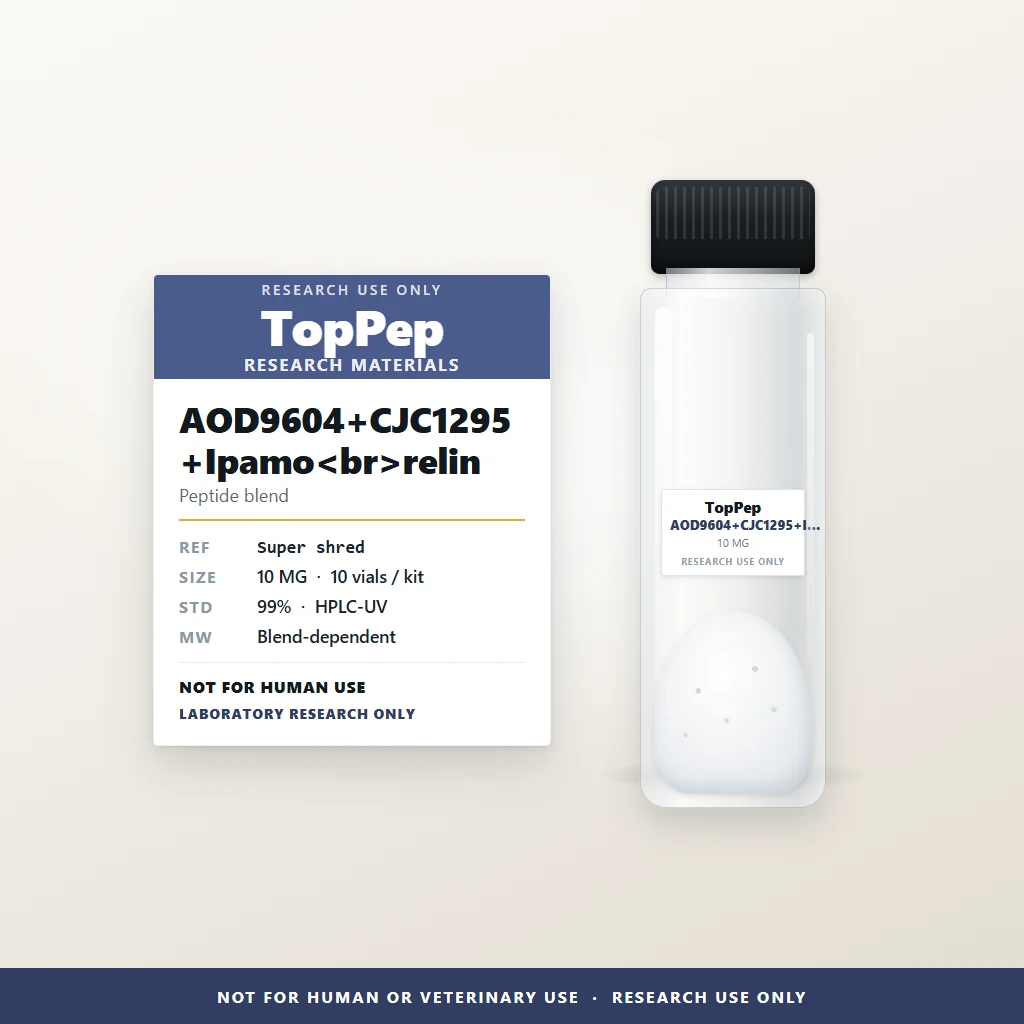 Super shred — Peptide blend reference material