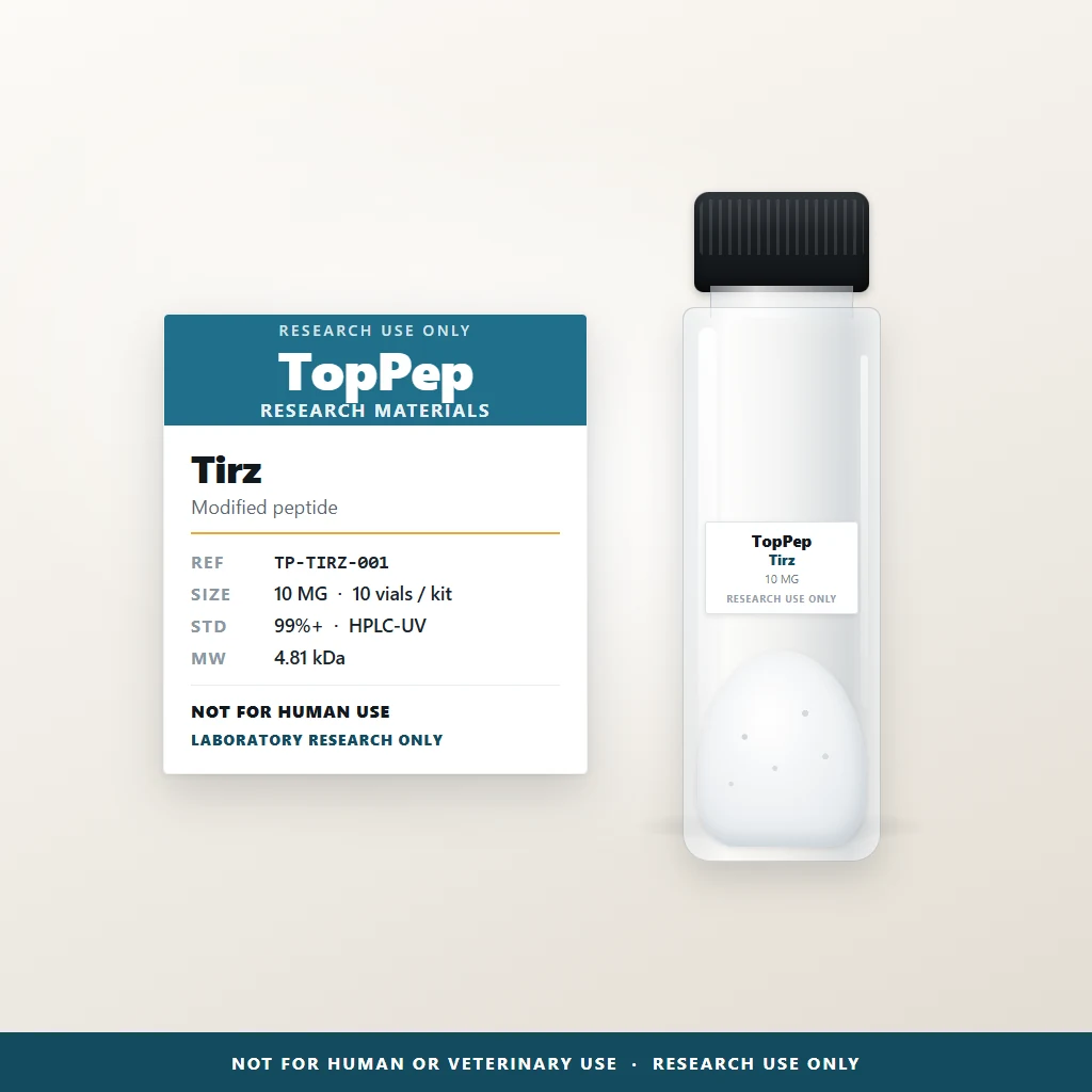 TP-TIRZ-001 — Modified peptide reference material